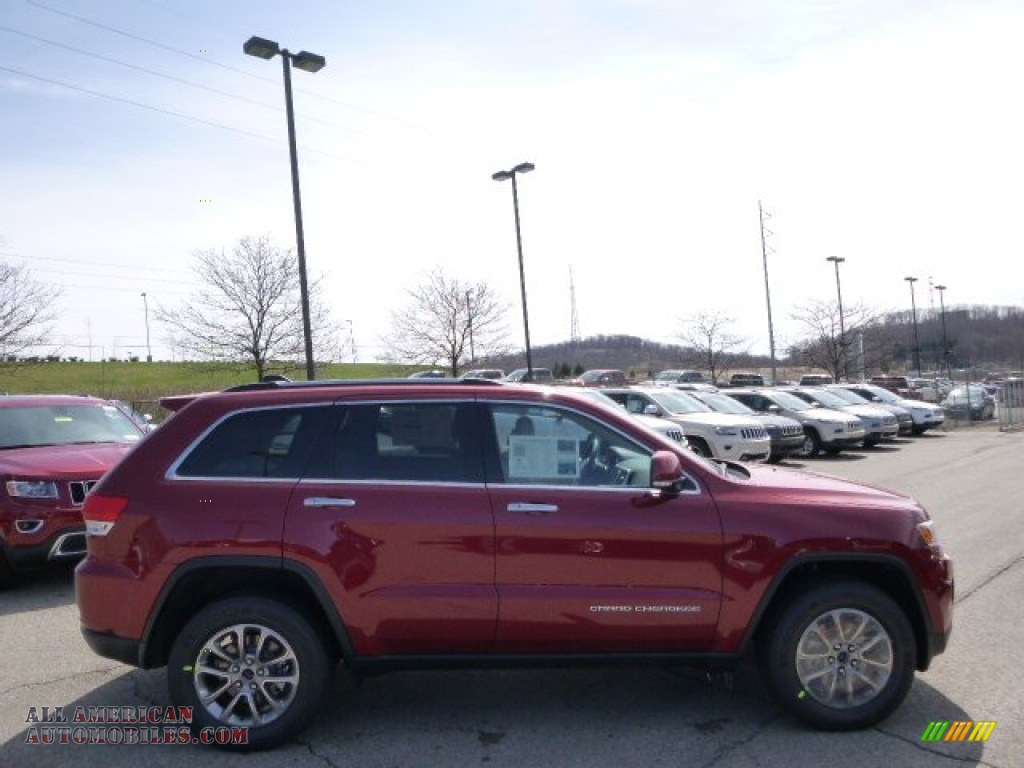2014 Grand Cherokee Limited 4x4 - Deep Cherry Red Crystal Pearl / New Zealand Black/Light Frost photo #5