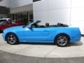 Ford Mustang V6 Premium Convertible Grabber Blue photo #2
