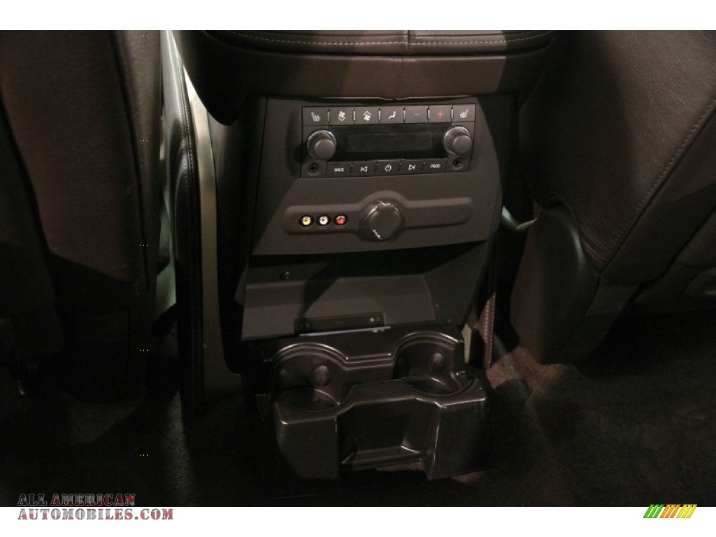 2011 Escalade Platinum AWD - Black Raven / Cocoa/Light Linen Tehama Leather photo #40