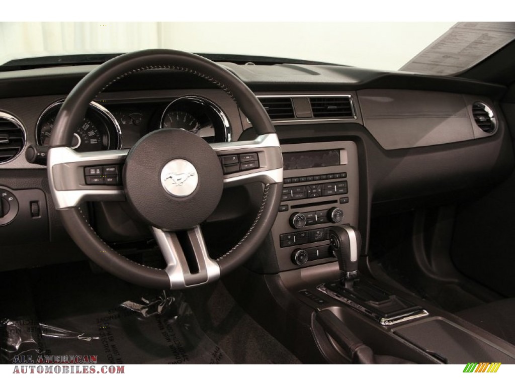 2014 Mustang V6 Convertible - Ingot Silver / Charcoal Black photo #12