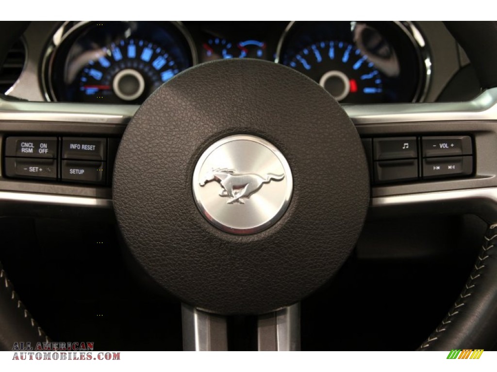 2014 Mustang V6 Convertible - Ingot Silver / Charcoal Black photo #13