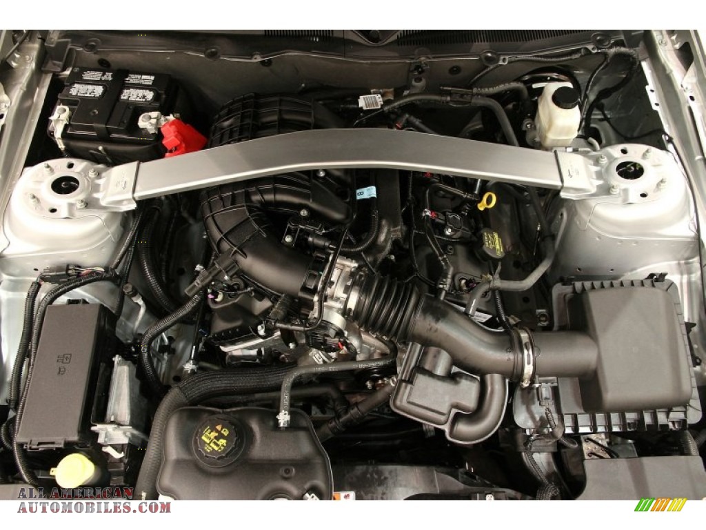 2014 Mustang V6 Convertible - Ingot Silver / Charcoal Black photo #27