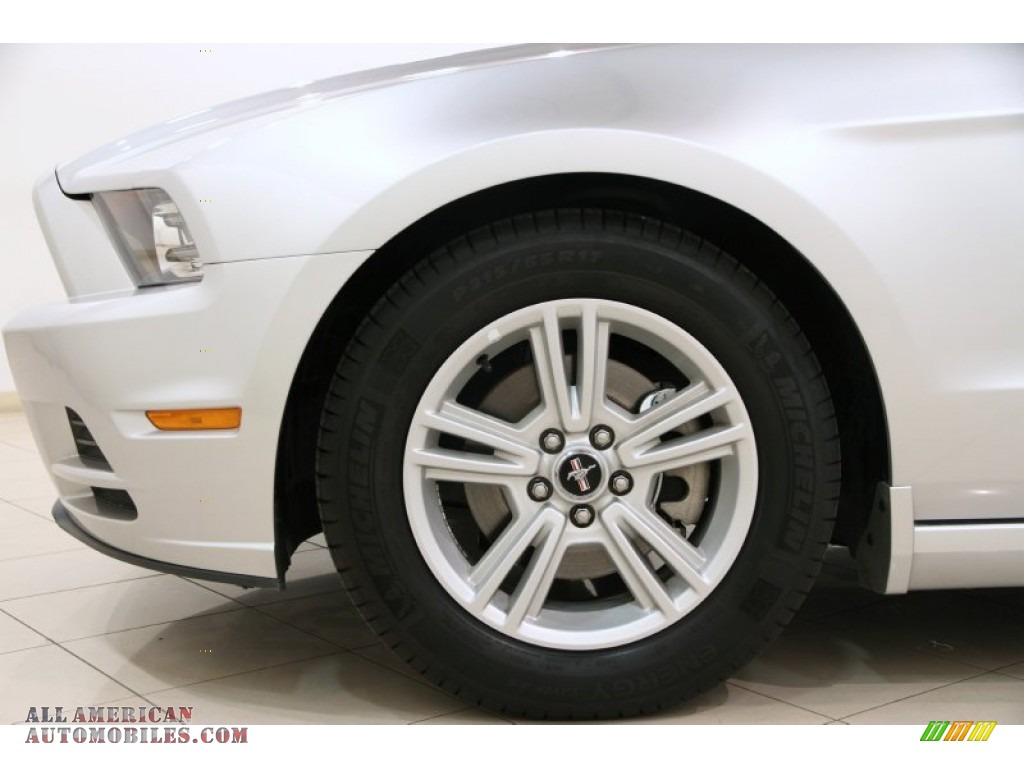 2014 Mustang V6 Convertible - Ingot Silver / Charcoal Black photo #28