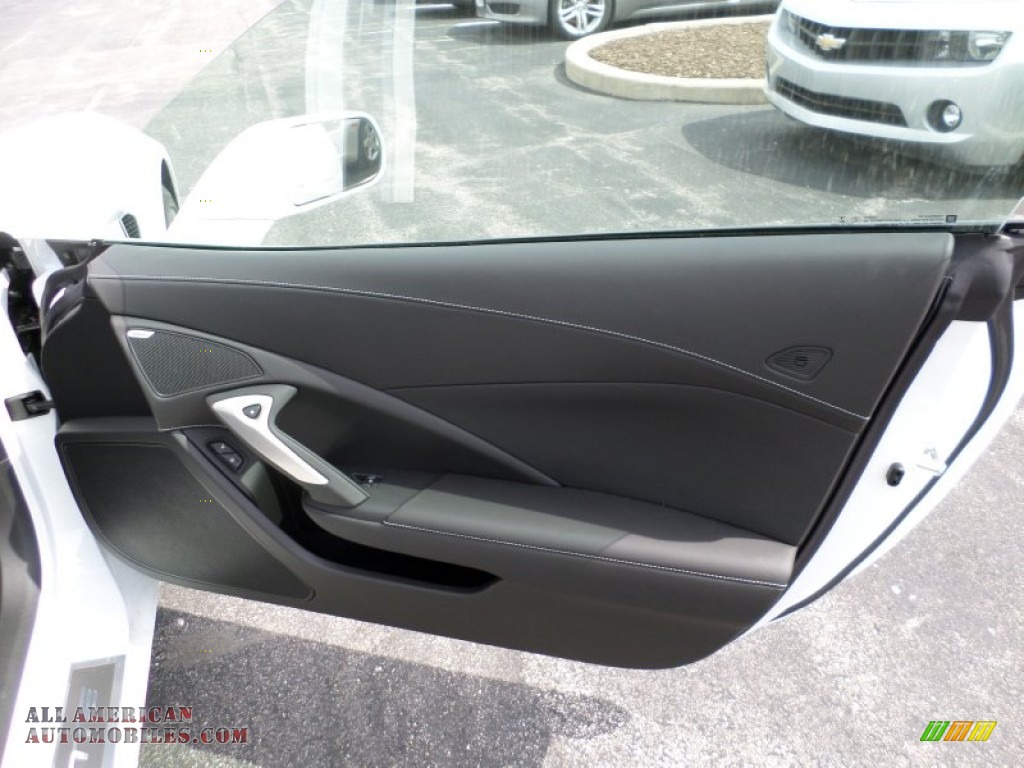 2014 Corvette Stingray Coupe - Arctic White / Jet Black photo #22