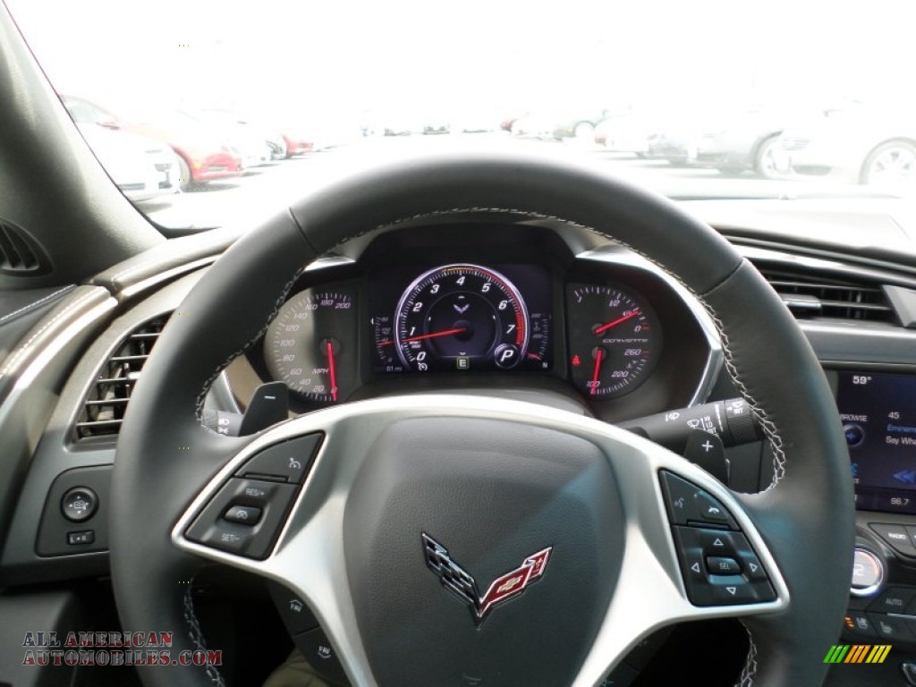 2014 Corvette Stingray Coupe - Arctic White / Jet Black photo #38