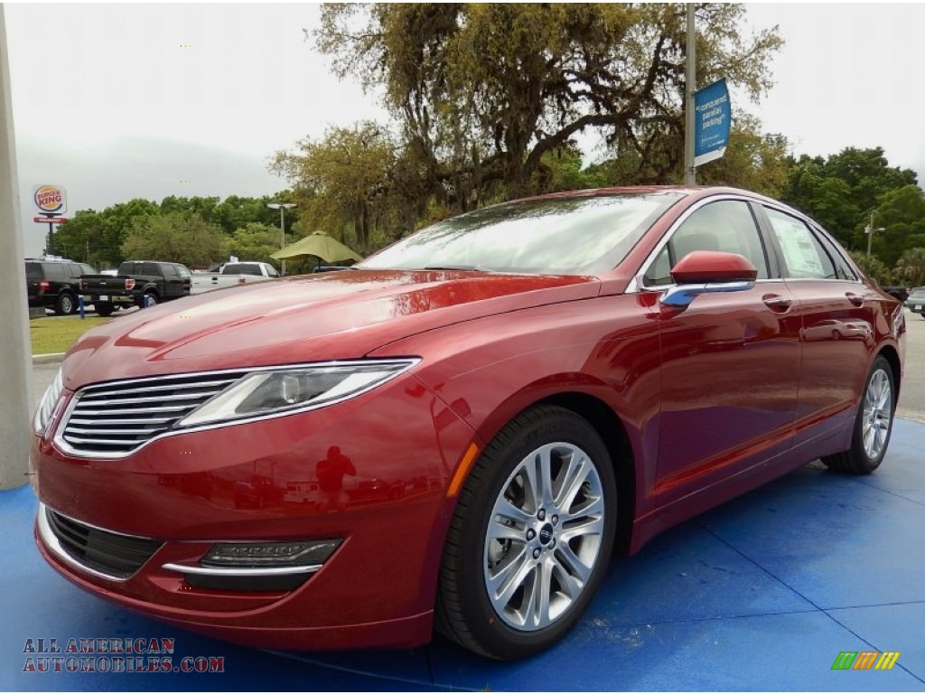 Ruby Red / Light Dune Lincoln MKZ FWD