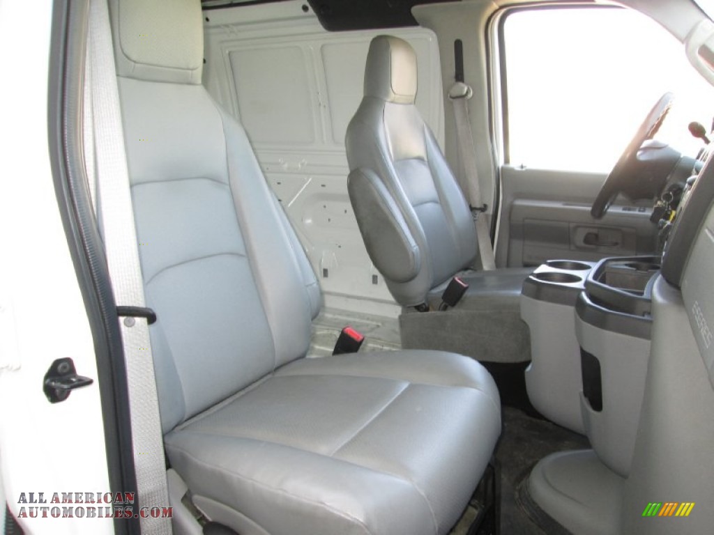 2011 E Series Van E150 Commercial - Oxford White / Medium Flint photo #14