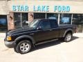 Ford Ranger XLT SuperCab 4x4 Black Clearcoat photo #1