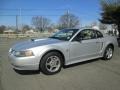 Ford Mustang V6 Coupe Silver Metallic photo #1