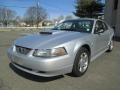 Ford Mustang V6 Coupe Silver Metallic photo #2