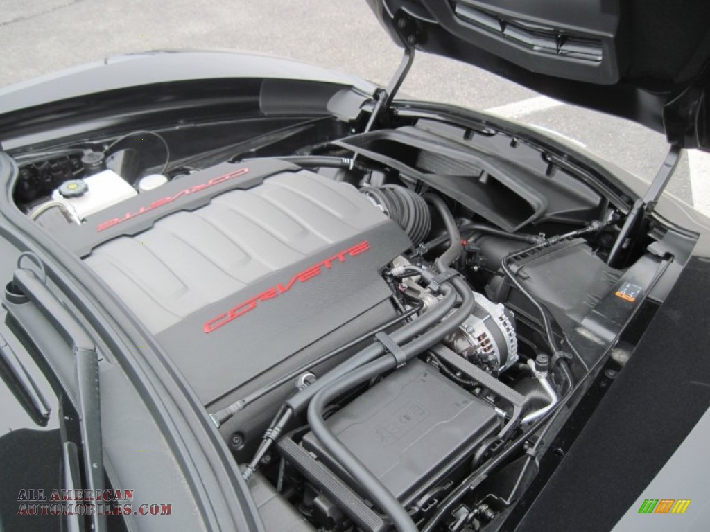 2014 Corvette Stingray Coupe Z51 - Black / Jet Black photo #10