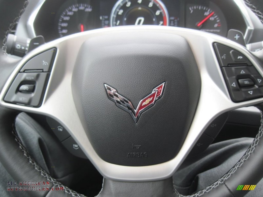 2014 Corvette Stingray Coupe Z51 - Black / Jet Black photo #18