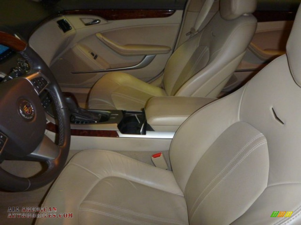 2010 CTS 4 3.0 AWD Sedan - Crystal Red Tintcoat / Cashmere/Cocoa photo #2