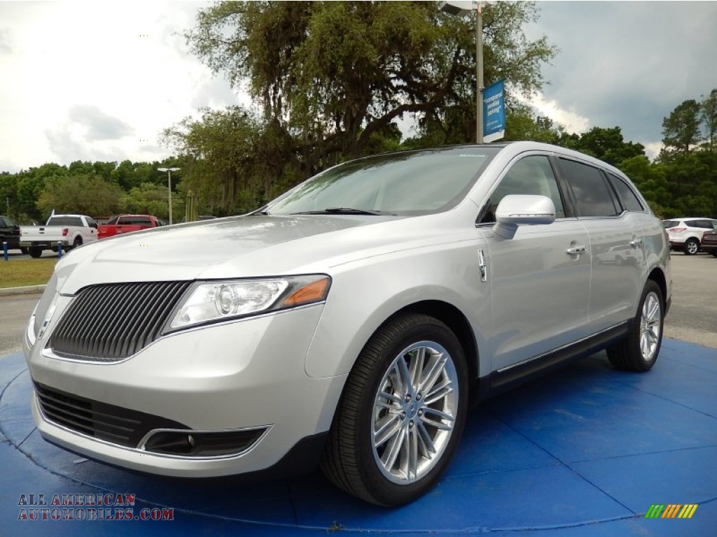 Ingot Silver / Charcoal Black Lincoln MKT EcoBoost AWD