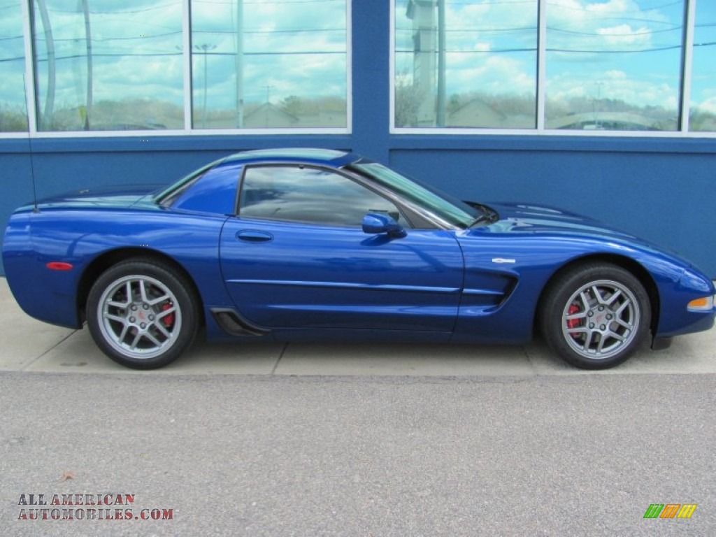 2002 Chevrolet Corvette Z06 In Electron Blue Metallic 118738 All