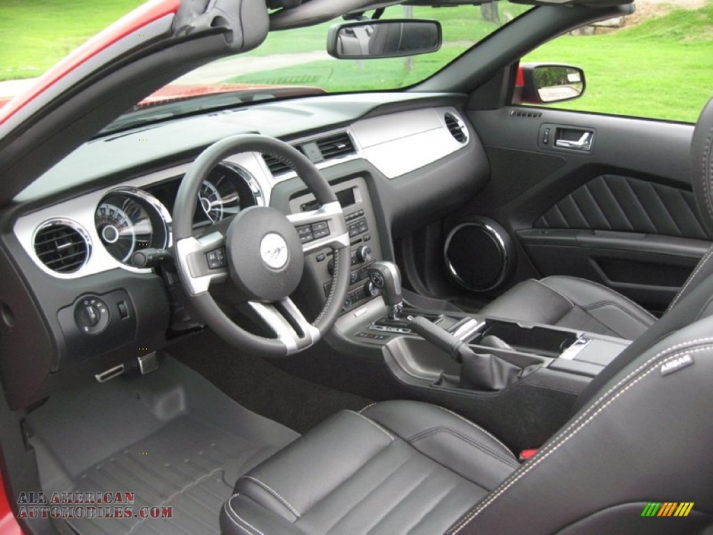 2013 Mustang GT Convertible - Race Red / Charcoal Black photo #10