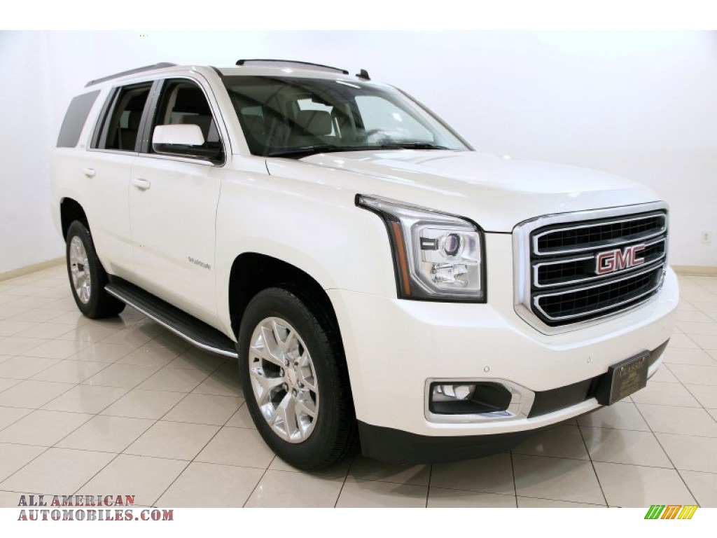 2015 Gmc Yukon Slt 4wd In White Diamond Tricoat Photo 40 107007