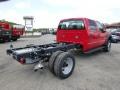 Ford F550 Super Duty XL Crew Cab 4x4 Chassis Vermillion Red photo #8