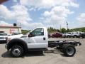Ford F550 Super Duty XL Regular Cab 4x4 Chassis Oxford White photo #5
