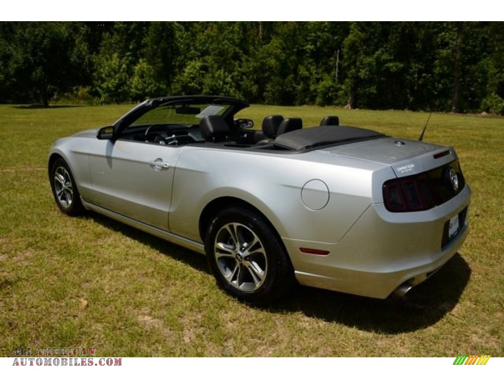 2014 Mustang V6 Premium Convertible - Ingot Silver / Charcoal Black photo #10