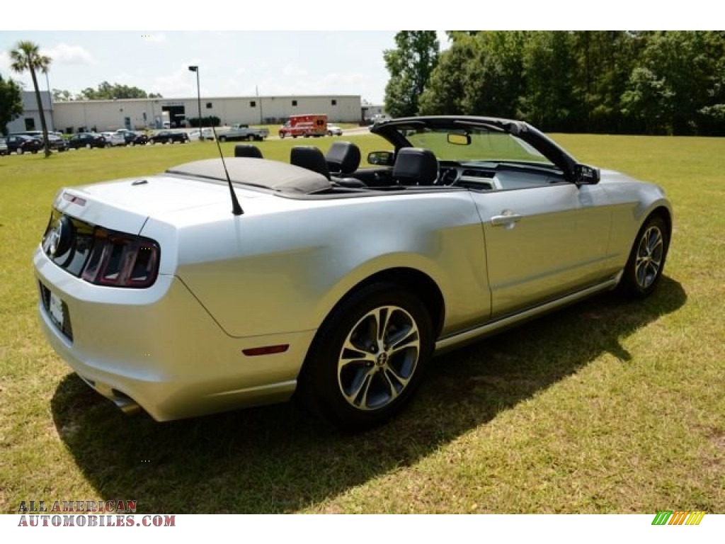 2014 Mustang V6 Premium Convertible - Ingot Silver / Charcoal Black photo #12