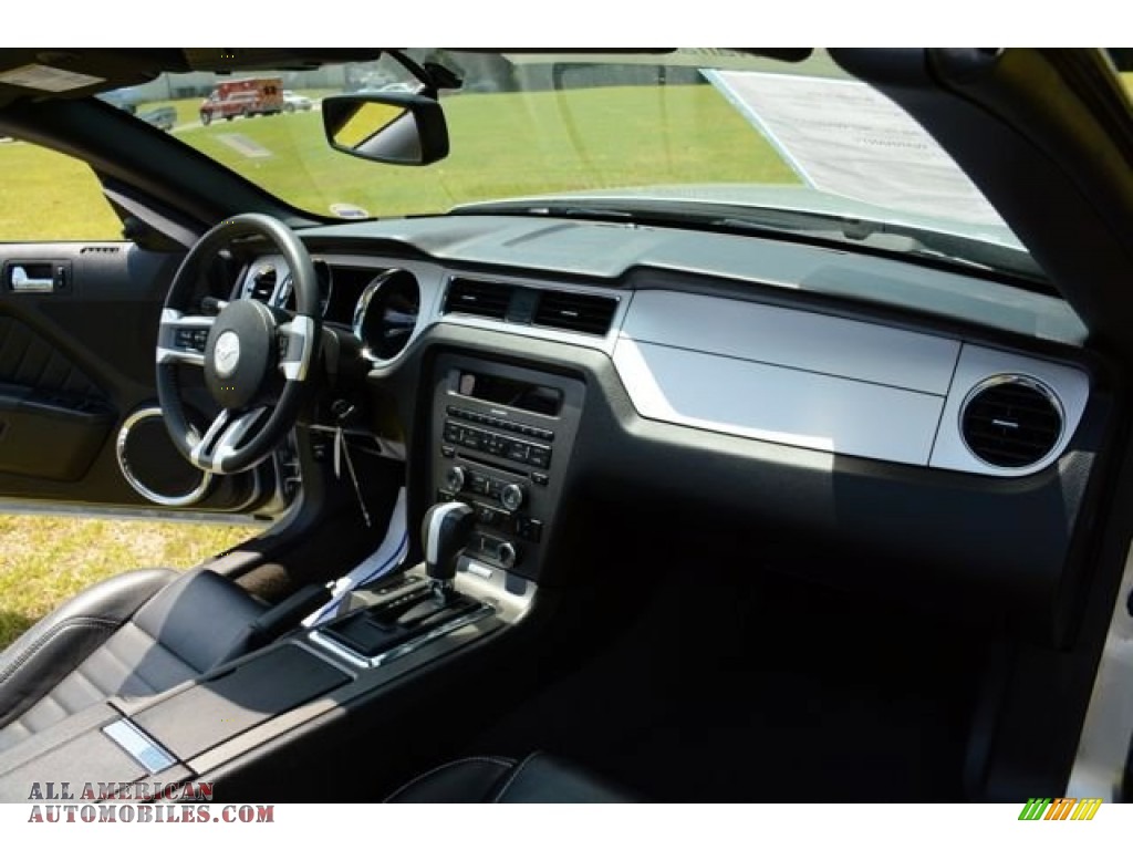 2014 Mustang V6 Premium Convertible - Ingot Silver / Charcoal Black photo #18