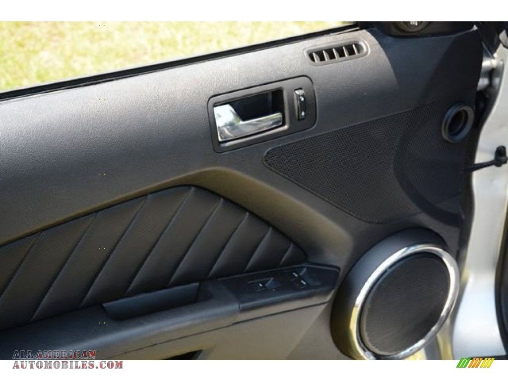 2014 Mustang V6 Premium Convertible - Ingot Silver / Charcoal Black photo #20