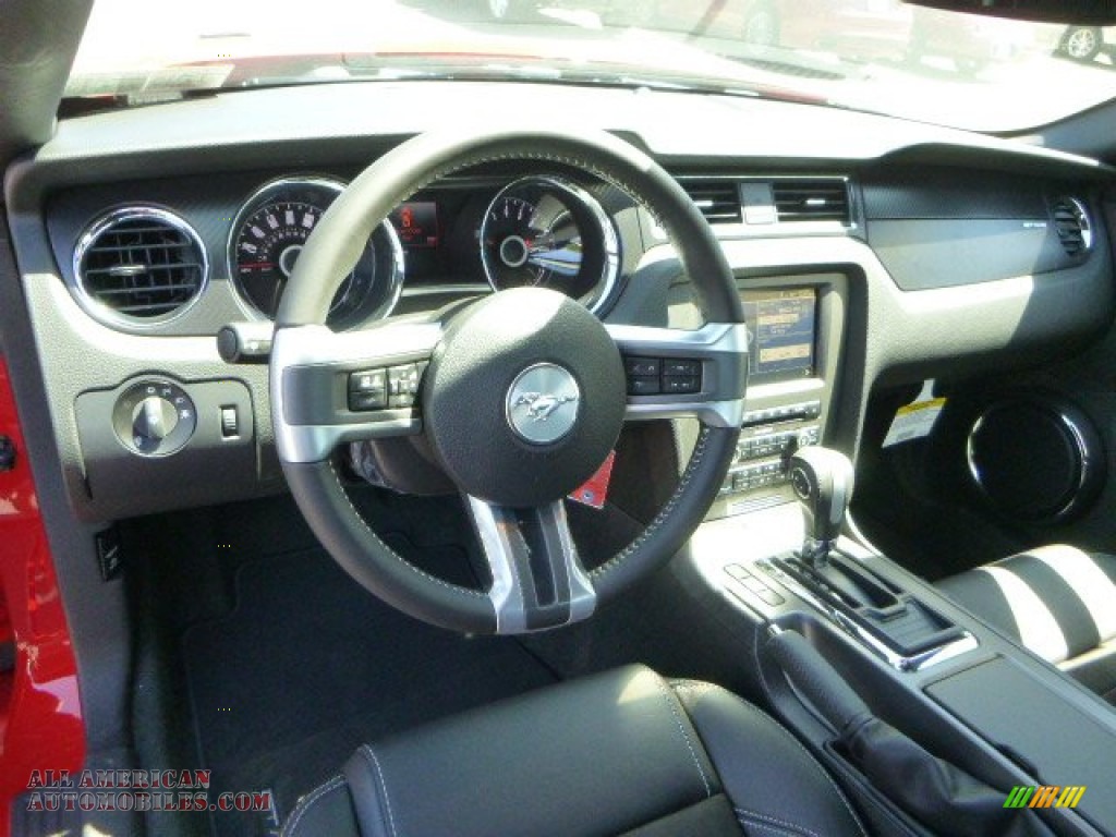 2014 Mustang GT/CS California Special Convertible - Race Red / California Special Charcoal Black/Miko Suede photo #10
