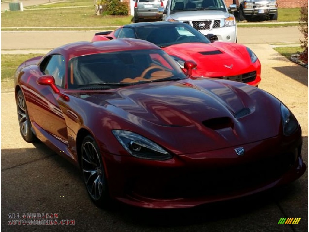 2014 SRT Viper GTS Coupe - Adrenaline Red / Caramel photo #2