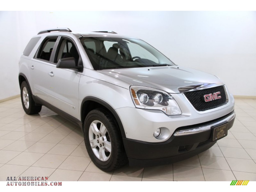 2009 GMC Acadia SLE in Quicksilver Metallic - 114248 | All ... 2009 GMC Acadia SLE in Quicksilver Metallic - 114248 | All ...