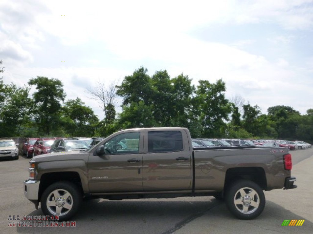 2015 Chevrolet Silverado 2500HD LT Crew Cab 4x4 in Brownstone Metallic