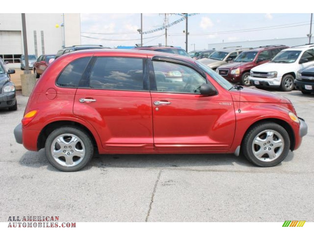 2002 PT Cruiser Touring - Inferno Red Pearlcoat / Taupe photo #1