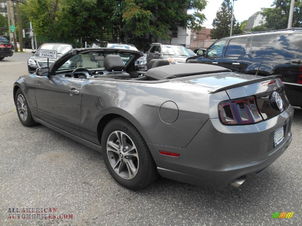 2014 Mustang V6 Premium Convertible - Sterling Gray / Charcoal Black photo #7