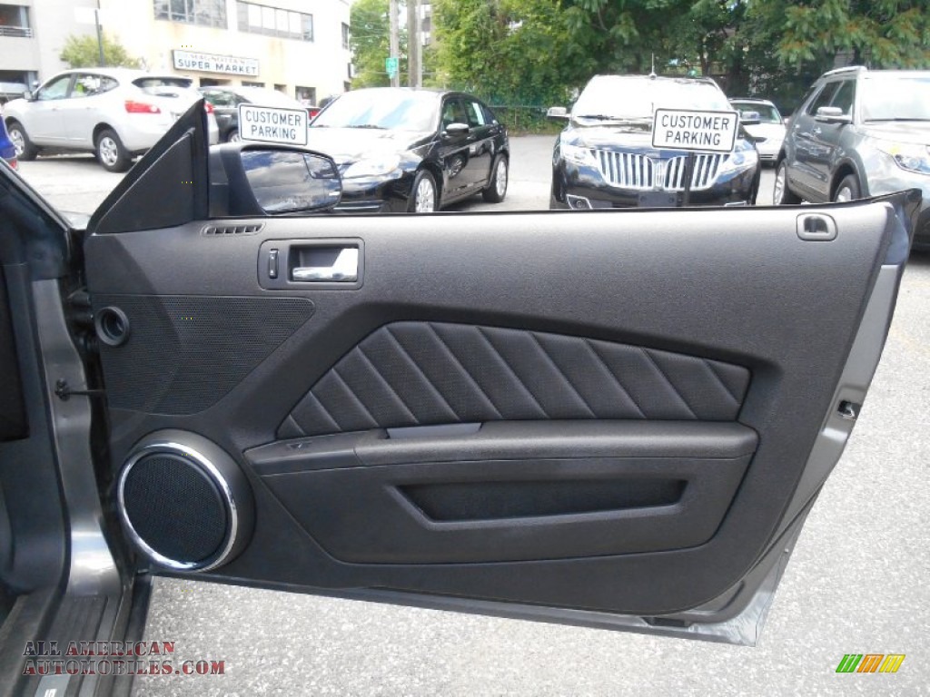2014 Mustang V6 Premium Convertible - Sterling Gray / Charcoal Black photo #12