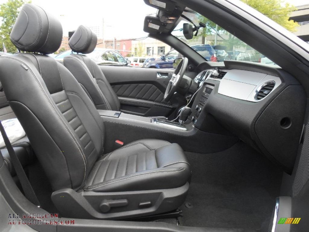 2014 Mustang V6 Premium Convertible - Sterling Gray / Charcoal Black photo #13