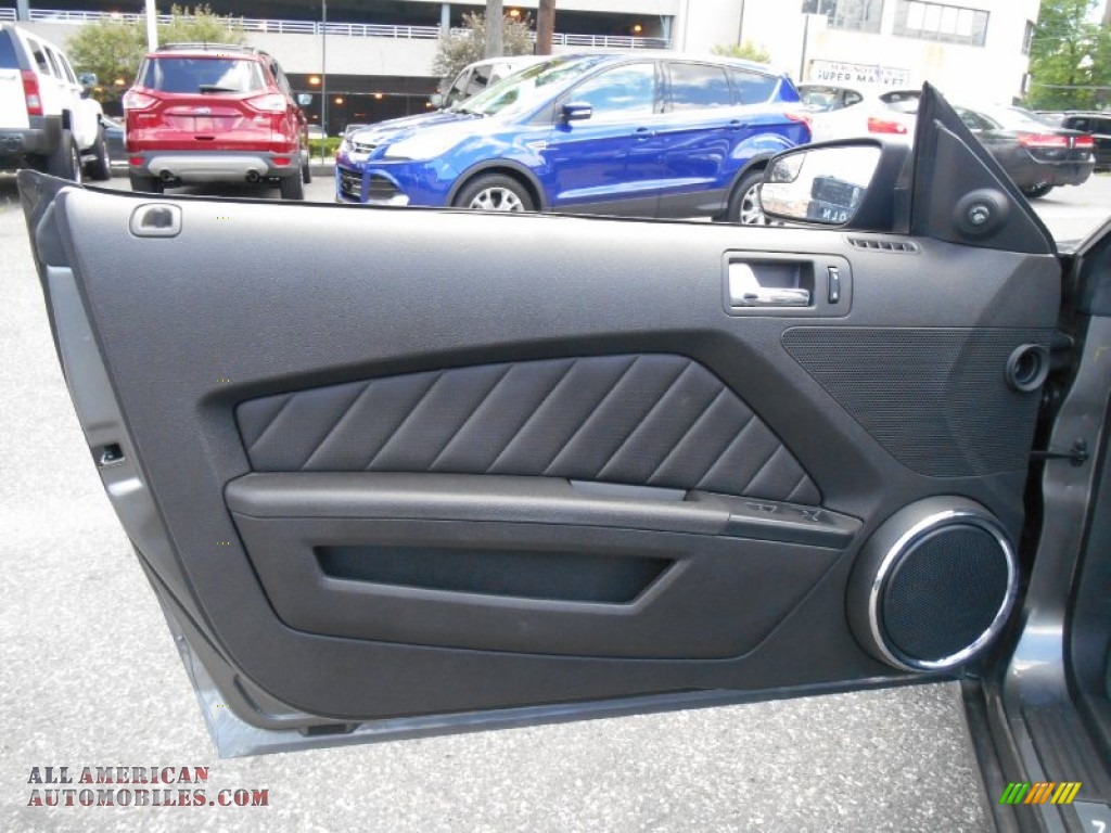 2014 Mustang V6 Premium Convertible - Sterling Gray / Charcoal Black photo #14