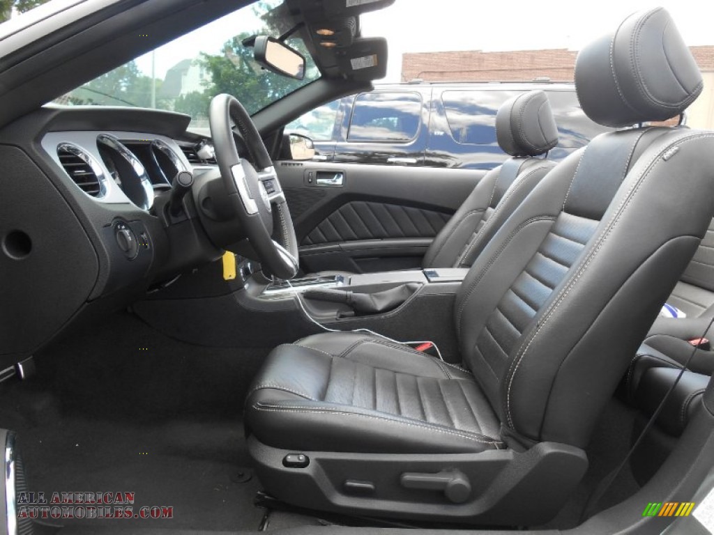 2014 Mustang V6 Premium Convertible - Sterling Gray / Charcoal Black photo #16
