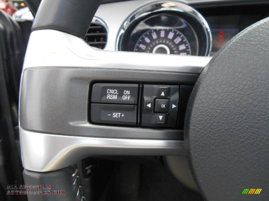 2014 Mustang V6 Premium Convertible - Sterling Gray / Charcoal Black photo #19