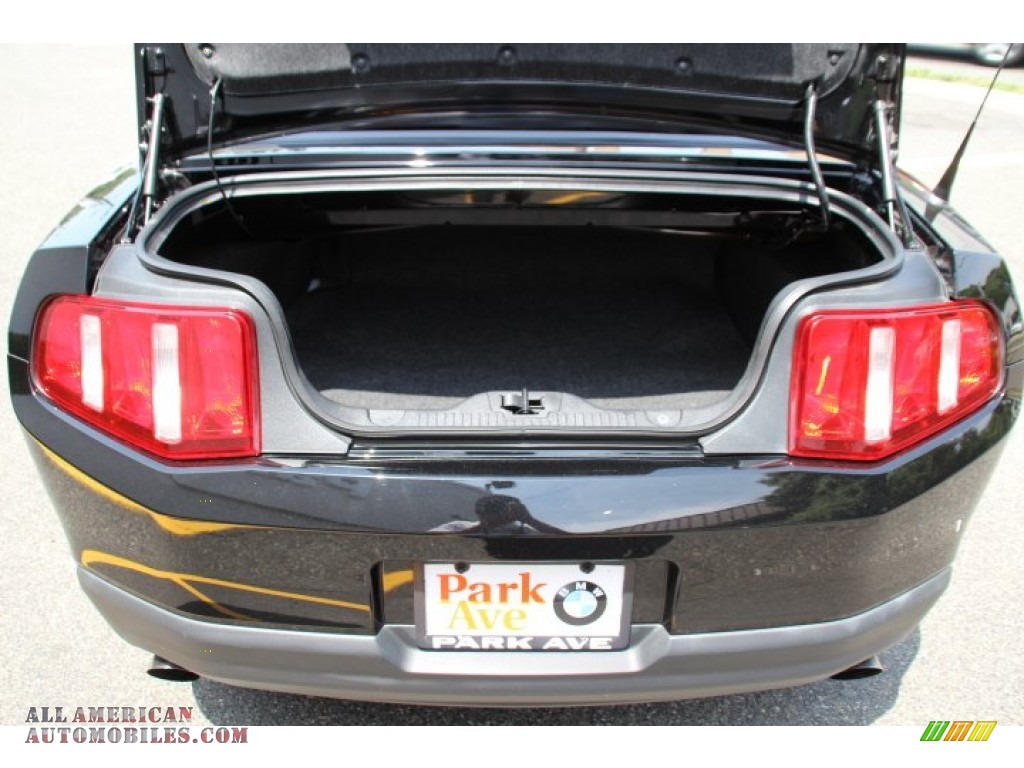 2011 Mustang V6 Premium Convertible - Ebony Black / Saddle photo #21