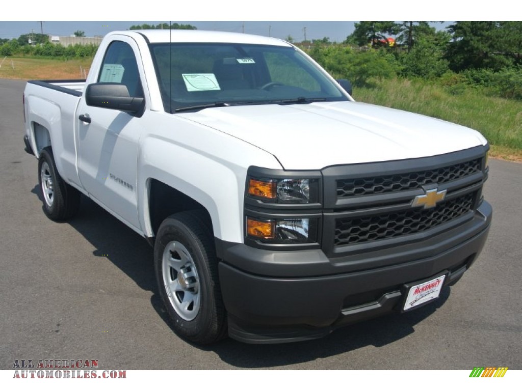 2014 Chevrolet Silverado 1500 WT Regular Cab In Summit White 357642