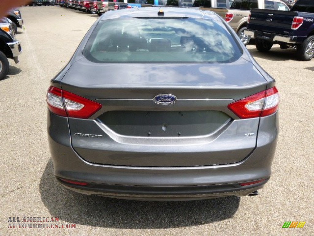 2014 Fusion SE - Sterling Gray / Charcoal Black photo #7