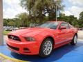 Ford Mustang V6 Premium Coupe Race Red photo #1