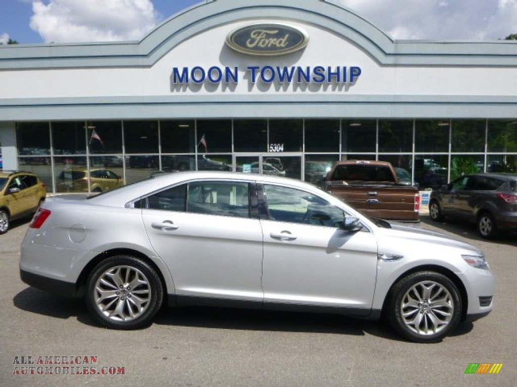 Ingot Silver / Charcoal Black Ford Taurus Limited