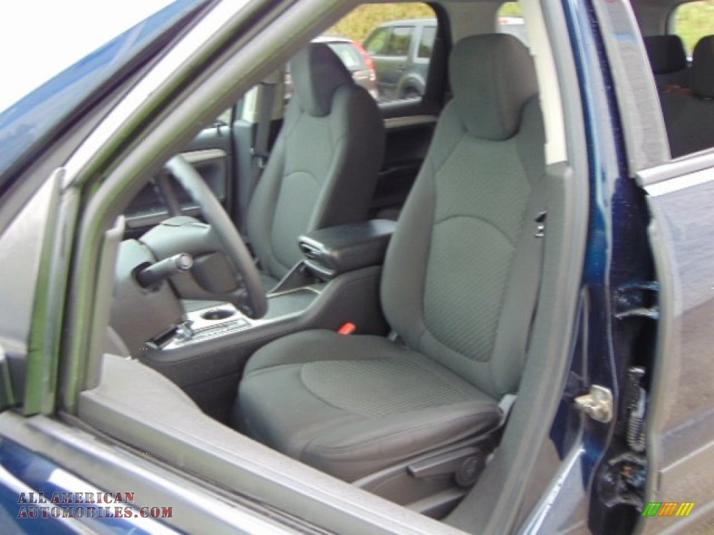 2009 Outlook XE AWD - Midnight Blue / Black photo #10