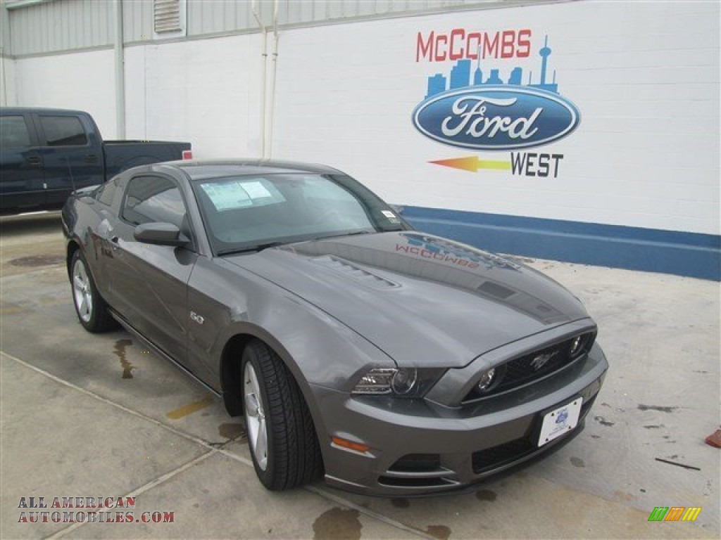 Sterling Gray / Charcoal Black Ford Mustang GT Coupe