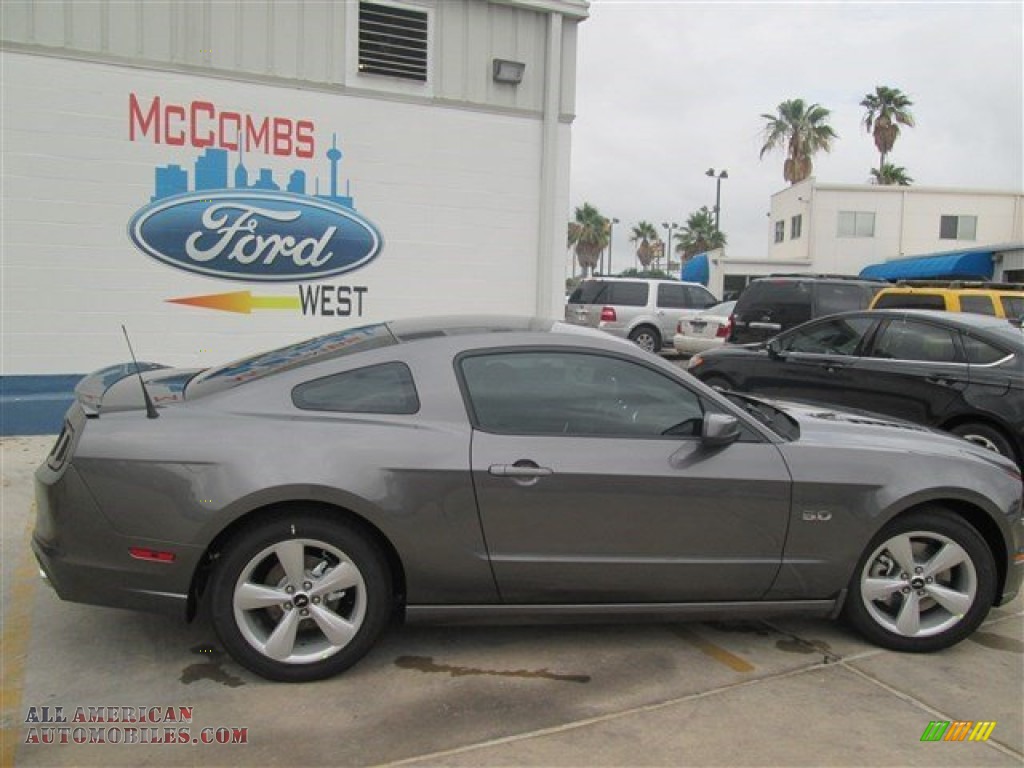 2014 Mustang GT Coupe - Sterling Gray / Charcoal Black photo #8