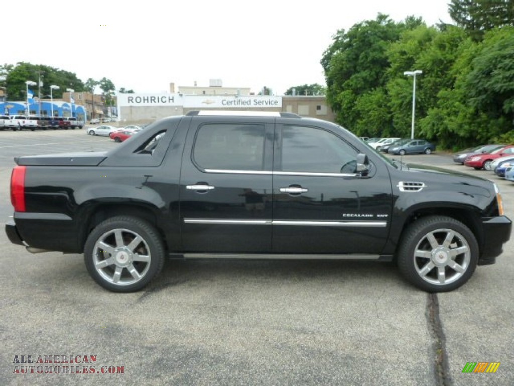 2011 Escalade EXT Premium AWD - Black Raven / Ebony/Ebony photo #10