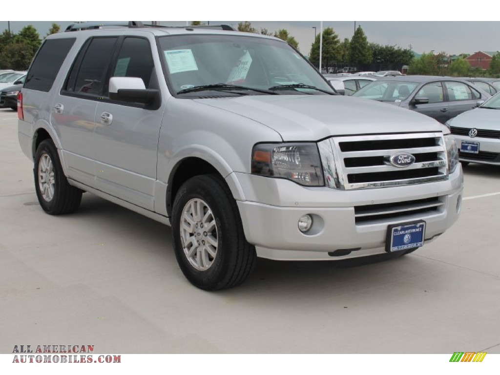 Ingot Silver Metallic / Charcoal Black Ford Expedition Limited