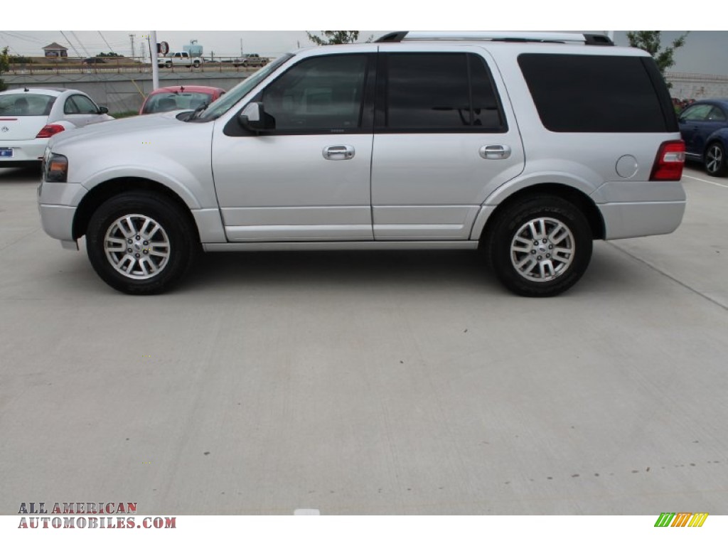 2012 Expedition Limited - Ingot Silver Metallic / Charcoal Black photo #4