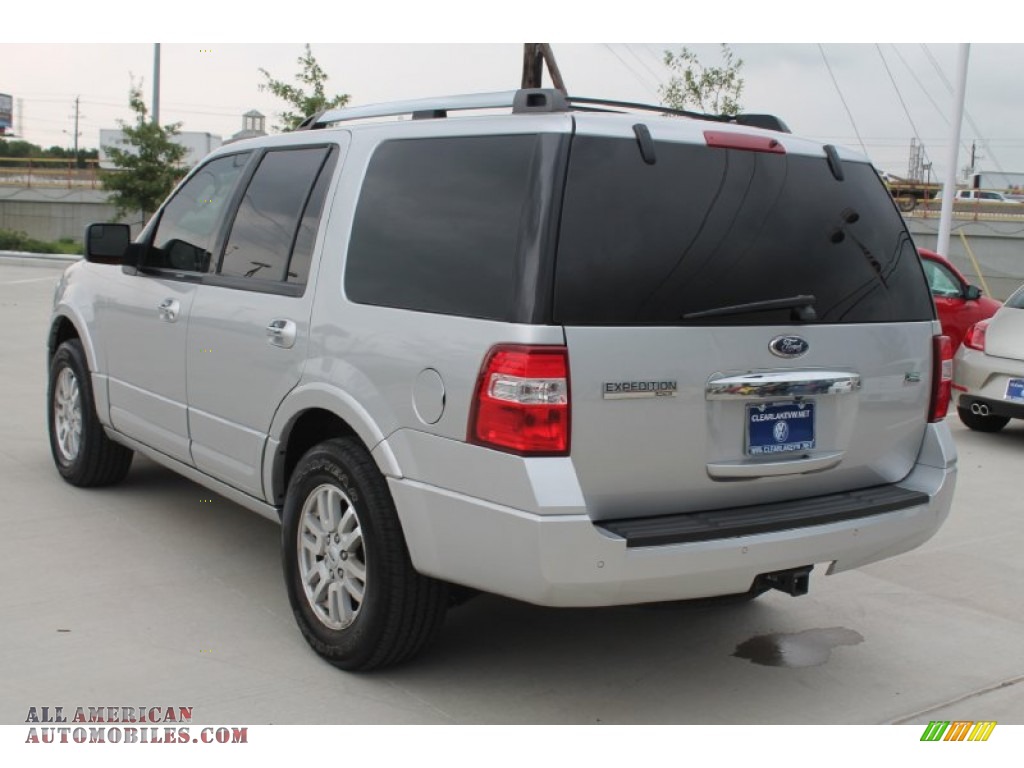 2012 Expedition Limited - Ingot Silver Metallic / Charcoal Black photo #7